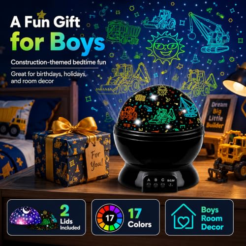 Lámpara Proyector de Noche para Niños con Diseño de Autos miniatura 5