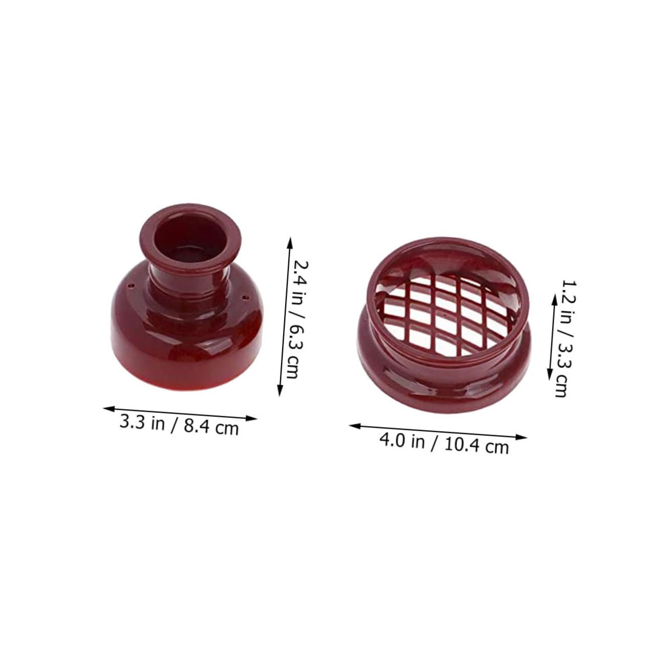 KALLORY 4Pcs Thick Donut Multi Function Baking Tool for Unique Homemade Donuts Includes Round and Pineapple Shaped High Temperature Baking for Family