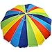 copa Brand Oversized 8ft Premium Quality Reinforced Beach Umbrella (Color M34)
