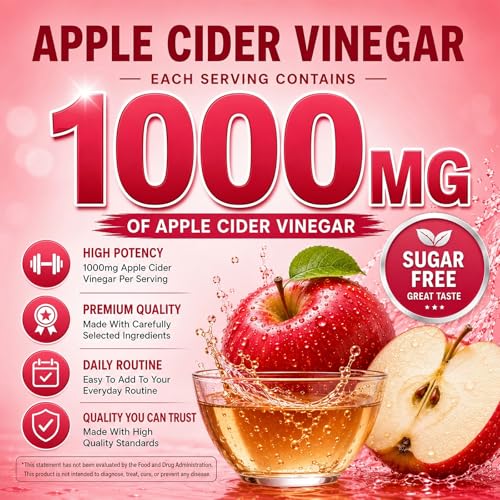 DREAVIO Apple Cider Vinegar Gummies with Mother