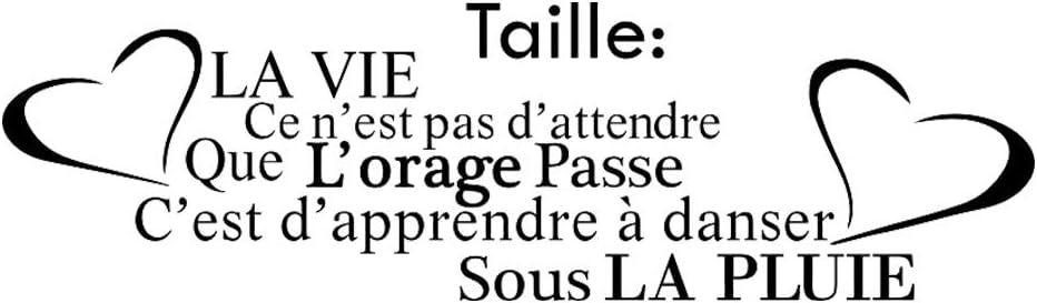 French Citation De Seasonal Wrap Introduction La Vie Vinyl Wallpaper Li Art For Wall Decals