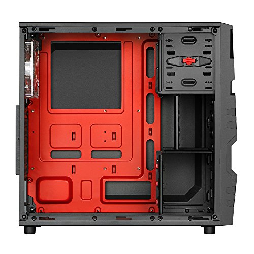Build My PC, PC Builder, Sharkoon VG5-W Red