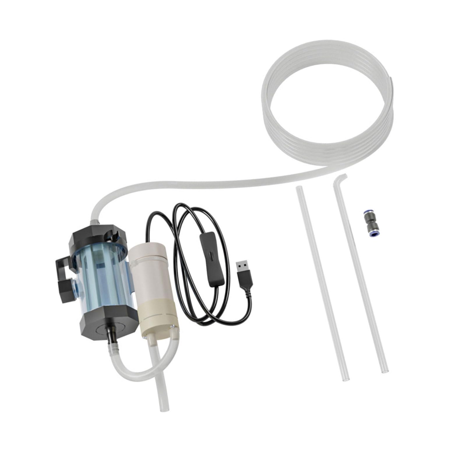 XuQiZZpp MultiPurpose USB Fishtanks Siphon Vacuum For Freshing Water Maintenances Practical Aquarium Gravels Cleaner