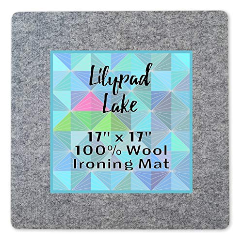 Image of The Professional Quilter's Choice Wool Ironing Mat - 100% New Zealand Wool - Three Convenient Sizes - Durable, Clean, Smooth Pressing Pad, Buy It for Life