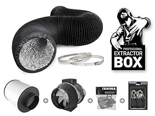 Belüftungs-Set Zuluft Grow Inline-Lüfter 100mm und Bugs Away Insektenschutz 2 Belüftungs-Set Zuluft Grow Inline-Lüfter 100mm und Bugs Away Insektenschutz – Bild 2