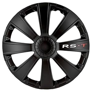 AutoStyle 14" Zoll Radkappe Satz schwarz PP 5074B Radzierblenden Radblende