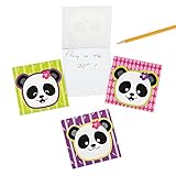 Panda Party Favor Paper Notepads - 24 ct