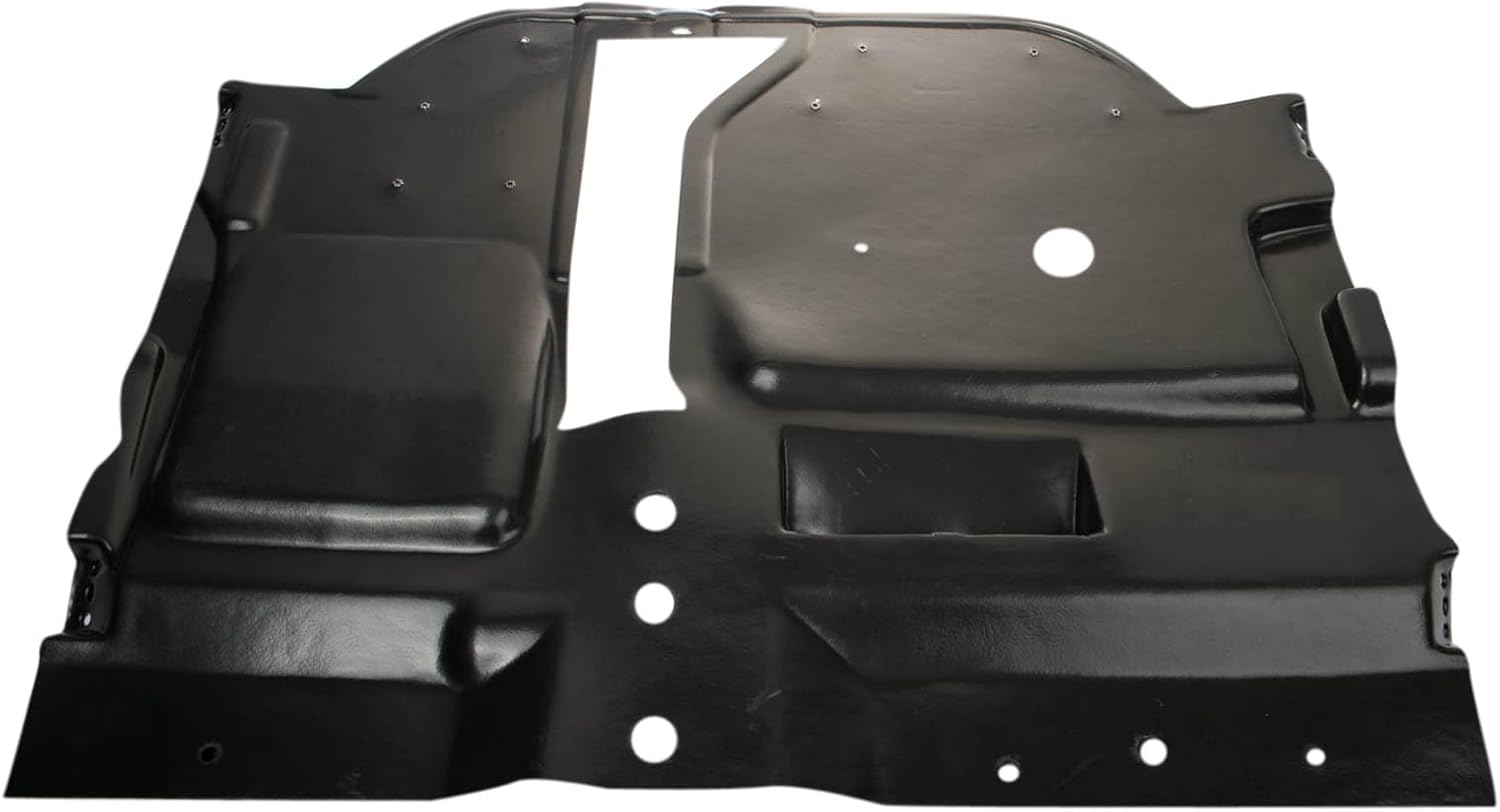 TRQ Lower Center Engine Splash Shield Compatible with 2008-2010 Chrysler Town Country Dodge Grand Caravan CH1228147 CH1228153