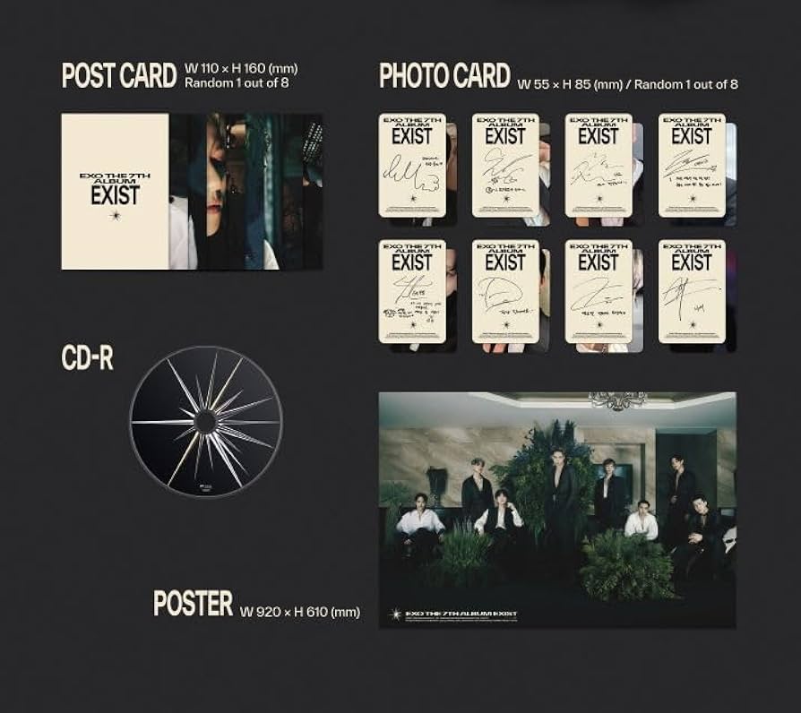 Amazon.co.jp: [ 3バージョンセット ] EXO - 7TH ALBUM [ EXIST
