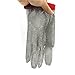 Inf-way 304L Brushed Stainless Steel Mesh Cut Resistant Chain Mail Gloves Kitchen Butcher Working Safety Glove - As Seen On TV 1pcs (Large)
