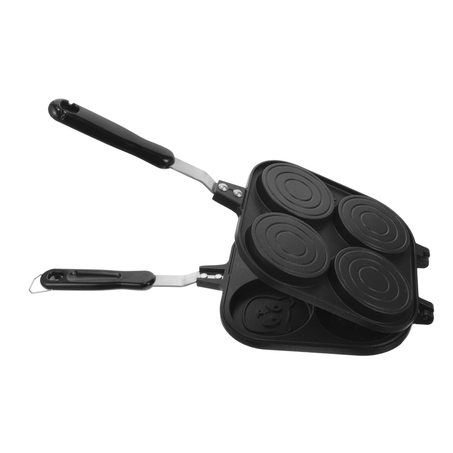 TIDTALEO Practical Non Stick Egg Cooker and Breakfast Skillet Four Design for Fun Meals Lightweight and Easy to Clean for Home Cooking and Breakfasts