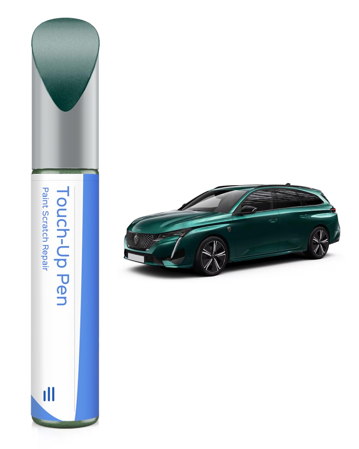 EBK Bleu Avatar Nacre Metallic/Peinture de Retouche Avatar Bleu pour Peugeot Correspondance Exacte – Réparation des Rayures et Écaillages