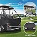 10L0L Golf Cart Enclosure for Club Car DS 4 Passenger (Short Roof 56