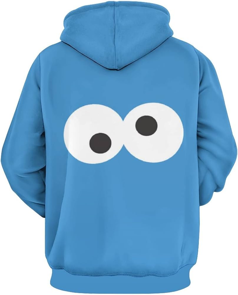 Amazon.co.jp: セサミストリート クッキーモンスター パーカー 大きい