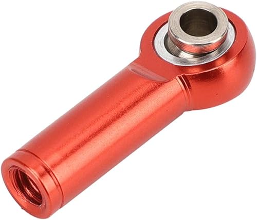 Dilwe - 10 piezas de aleación de aluminio para rótula, rótula, rótula, rótula, rótula, para 110 RC coche, camión, modelo de carrito, Rojo