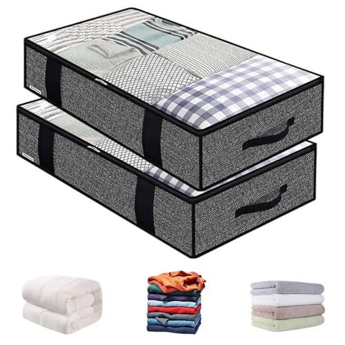Cajas de almacenamiento para un apartamento ordenado optimizando espacio bajo la cama 7