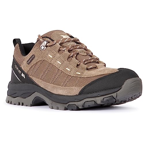 Trespass Women's Low Cut Walking Shoes Scree B, Waterproof Breathable, Grip Soles, Lace Up, Cap Toe, Adult Women's Size