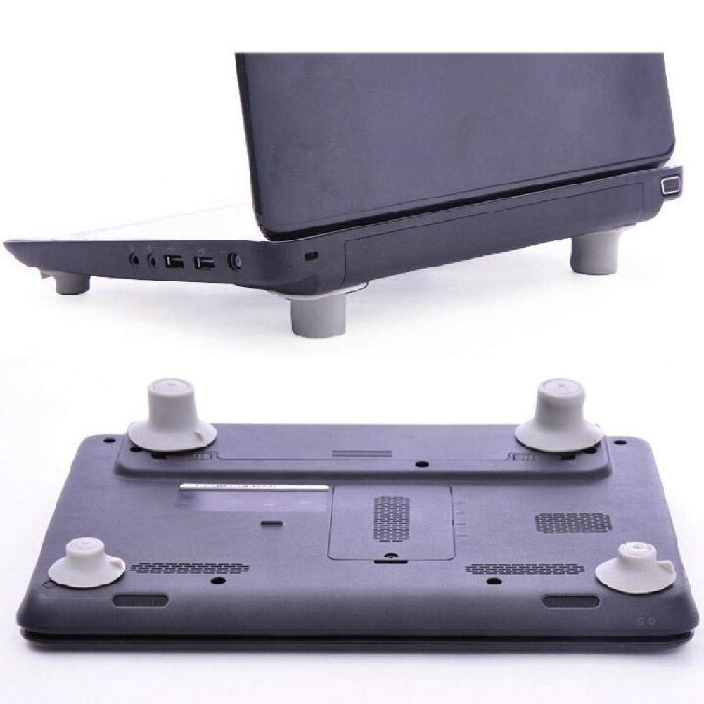 Notebook Feet Stand Holder Laptop Heat Reduction Pad Cooling Desk Accessories 4pcs