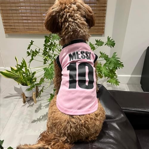 Personalisiert Haustiere Fußball Trikot mit Name/Nummer/Logo Benutzerdefinierte Sommer T-Shirts für Katzen Hund Klein mittelgroße bis große
