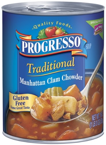 Progresso Manhattan Sopa de polvo de clam, 19-oz (Pack de 6)