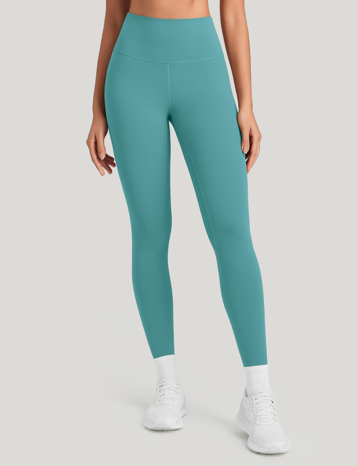 HeyNuts Workout Pro Leggings 25'', Compression High Waisted 7/8 Workout Pants - Image 2