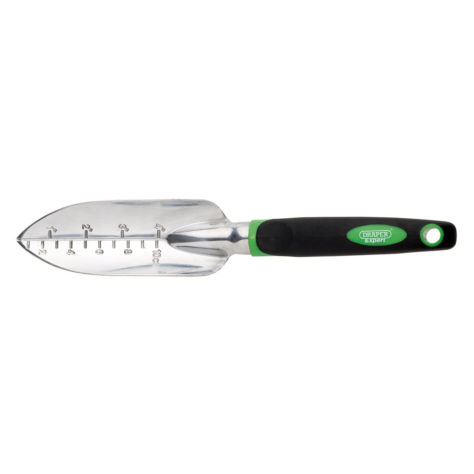 Draper 08332 Aluminium Transplanting Trowel, Green and Black, 1