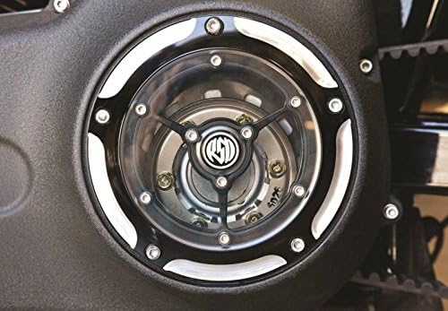 Miniatura 3 de Roland Sands diseño Claridad Contraste Cut Derby Cover para Harley Davidson 1999  2  talla única