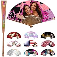 Abanico Personalizado JLSKCN con Foto y Texto, Abanicos