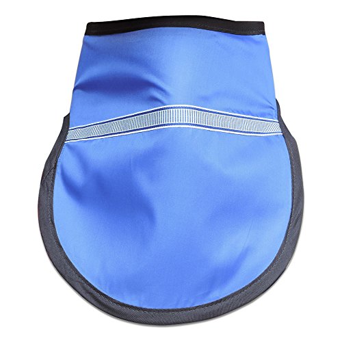 HealthGoodsIn - Escudo tiroideo (cuello tiroideo) - Cable de 0,5 mm (pb) Protección de equivalencia para trabajar con máquina de rayos X, color azul