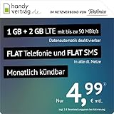 tac sms handynummer ändern handyvertrag. de LTE All 1 GB + 2 GB für nur 4,99 EUR pro Monat im Netzverbund der Telefónica. Bitte beachten Sie, dass es sich beim Amazon-Verkaufspreis nicht um die monatliche Grundgebühr handelt