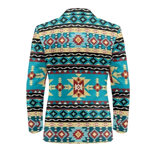 INSTANTARTS Men's Casual Blazer Lightweight Men's Casual Blazer Jackets Lined Collar Daily Blazers One Button4