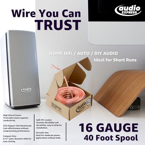 Audio Express 16 Gauge 40ft