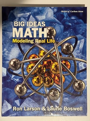 Big Ideas Math, Grade 8 Modeling Real Life