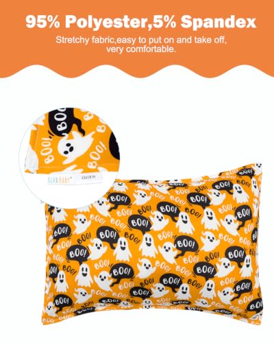 Image of ALVABABY Toddler Pillowcases Halloween Fit 13 inchx 18 inch or 12 inchx16 inch Kids Pillow Cover 2TPE52A
