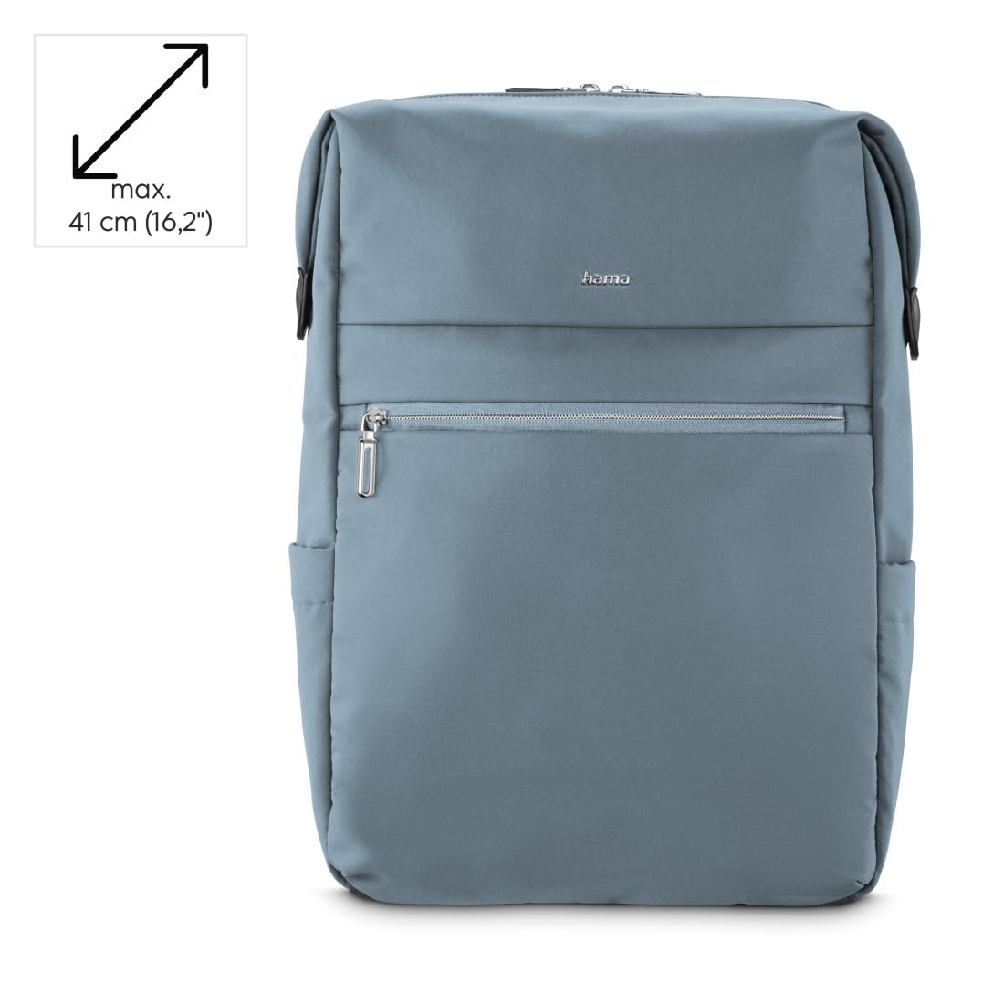 Plecak na Laptopa Hama Ultimate 16.2'', Niebieski, Unisex, Biznes, Wodoodporny, Wyściełany, z Kieszenią na Tablet, Wzmocnione Dno, Boczne Kieszenie, Wygodne Plecy i Szelki