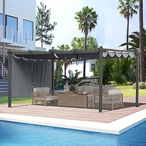 BPS 12' x 14' Outdoor Pergola Cover