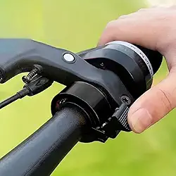 1 peça de acessórios de bicicleta dobrável para mountain bike, buzina invisível, scooter elétrica