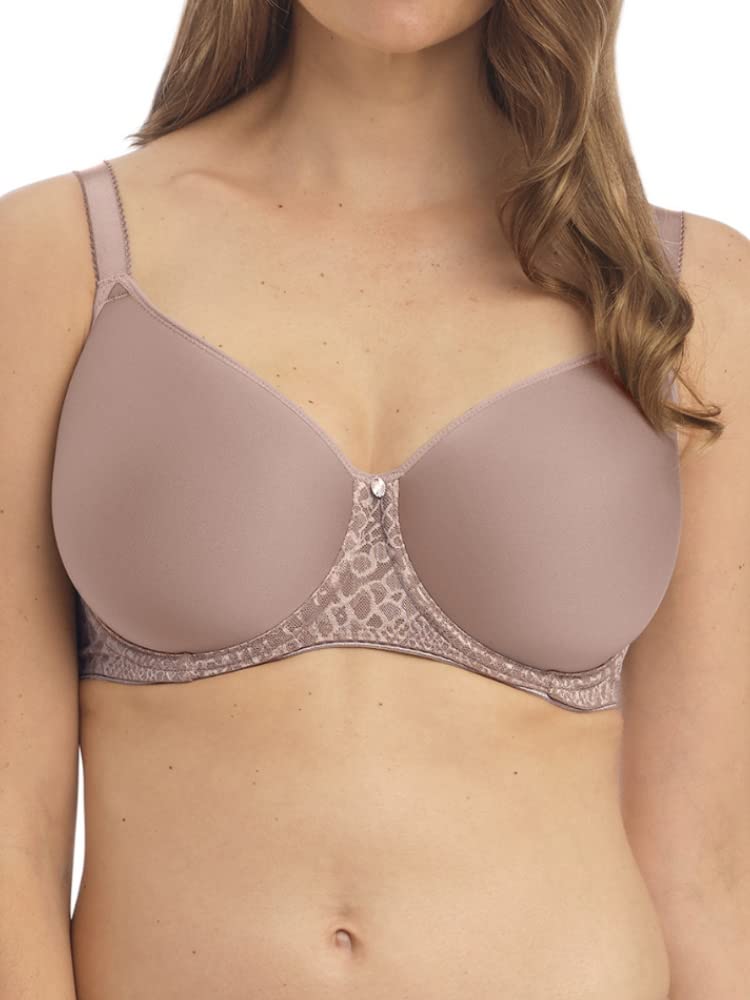 Fantasie Women's Taupe Envisage Underwire Spacer Molded T-Shirt Bra, Opaque, 30E 30Dd