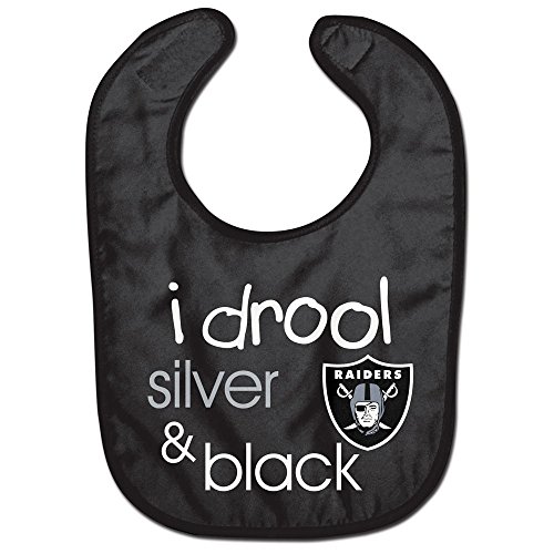 Image of WinCraft NFL Oakland Raiders WCRA1963414 All Pro Baby Bib
