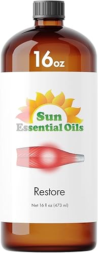 Miniatura 53 de Sun Essential Oils - Aceite esencial de romero de 8 onzas para el crecimiento del cabello, la piel, el cuero cabelludo - Gotas para difusor,