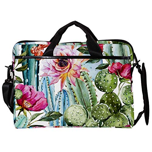 Sacoche ordinateur 14 pouces multicolore à fleurs et housse PC portable 13 pouces