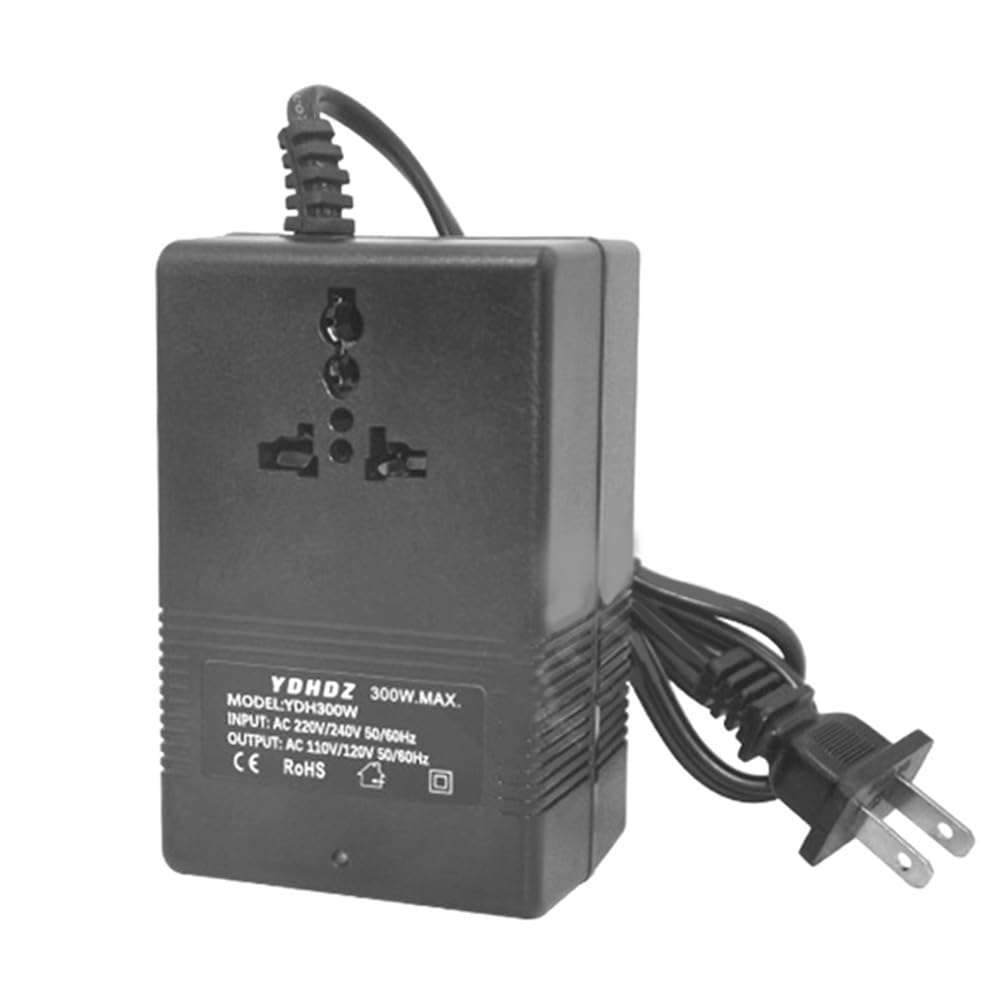 Transformator konwertera napięcia 300 W 220 V na 110 V transformator krokowy 220 V do 110 V adapter podróżny falownik wtyczka amerykańska