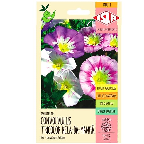 Sementes de Bela da Manhã Convolvulus Tricolor (Sortida) ISLA