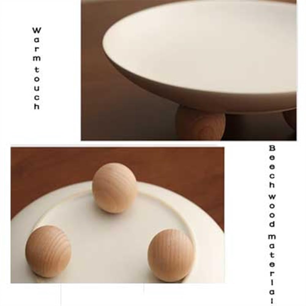 Miska owoców Ceramiczna miska na owoce, podstawa statywu miska na owoce, okrągła miska na owoce, nowoczesna dekoracja wnętrz talerz na owoce, używana do blatów kuchennych Koszyk na owoce