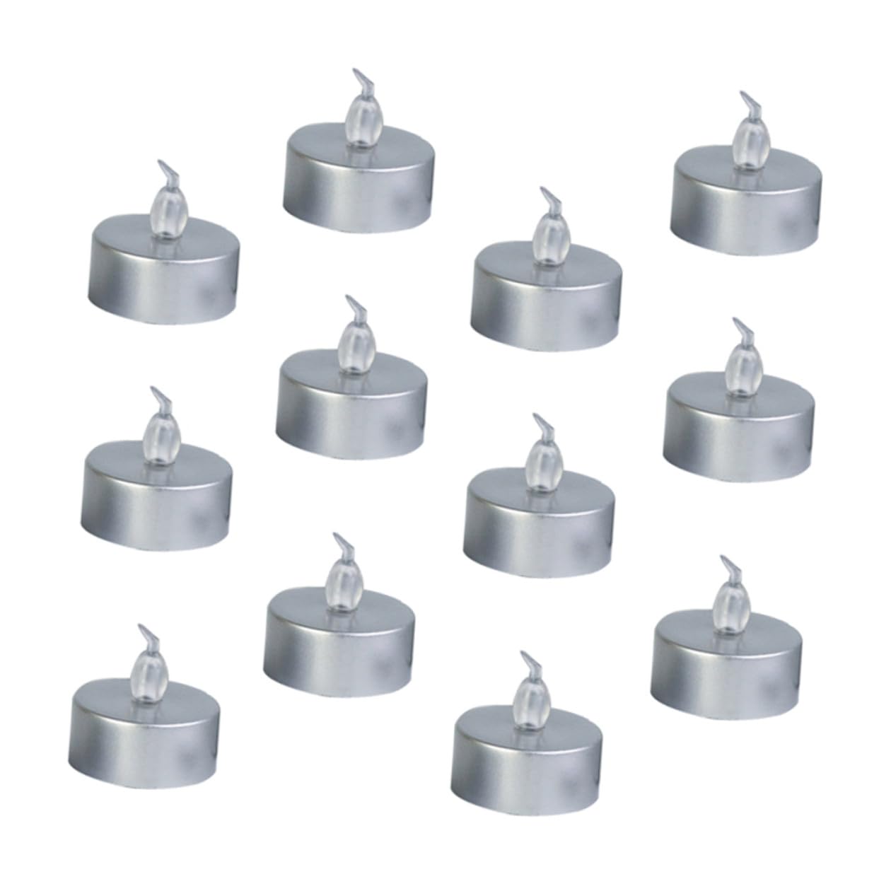 Velas decorativas seguras y duraderas solucionan manchas de cera pack 12 lámparas LED sin llama 8