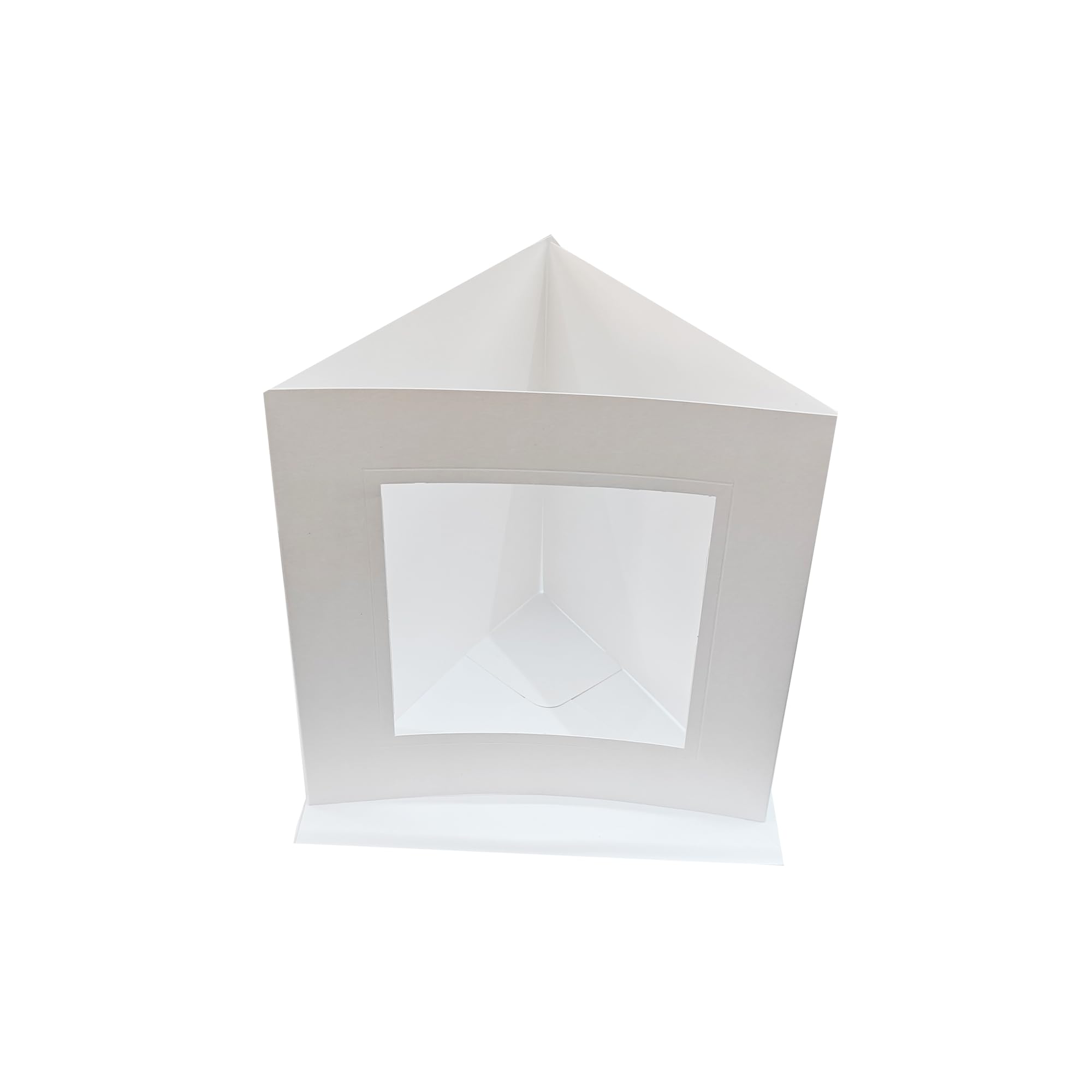 Habico Square White Aperture Cards & Envelopes-Pack 5-150mm x 150mm