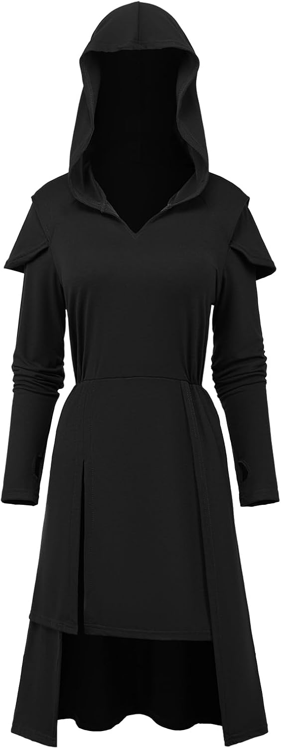 Medieval Clothing Women Renaissance Witches Costume Viking Gothic Dresses Cosplay for Halloween