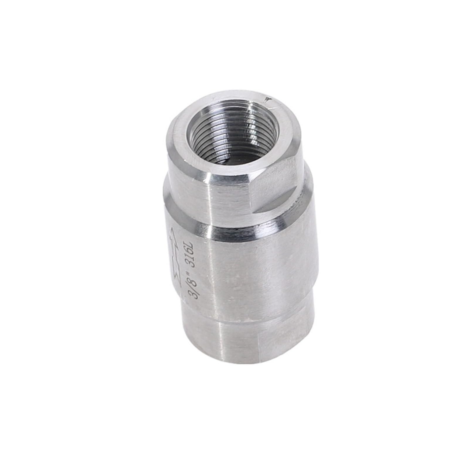 Válvulas de retención Válvulas de retención de Alta presión de Acero Inoxidable 304 Válvula unidireccional de Agua y Gas DN6 DN8 DN10(1/2Inch)