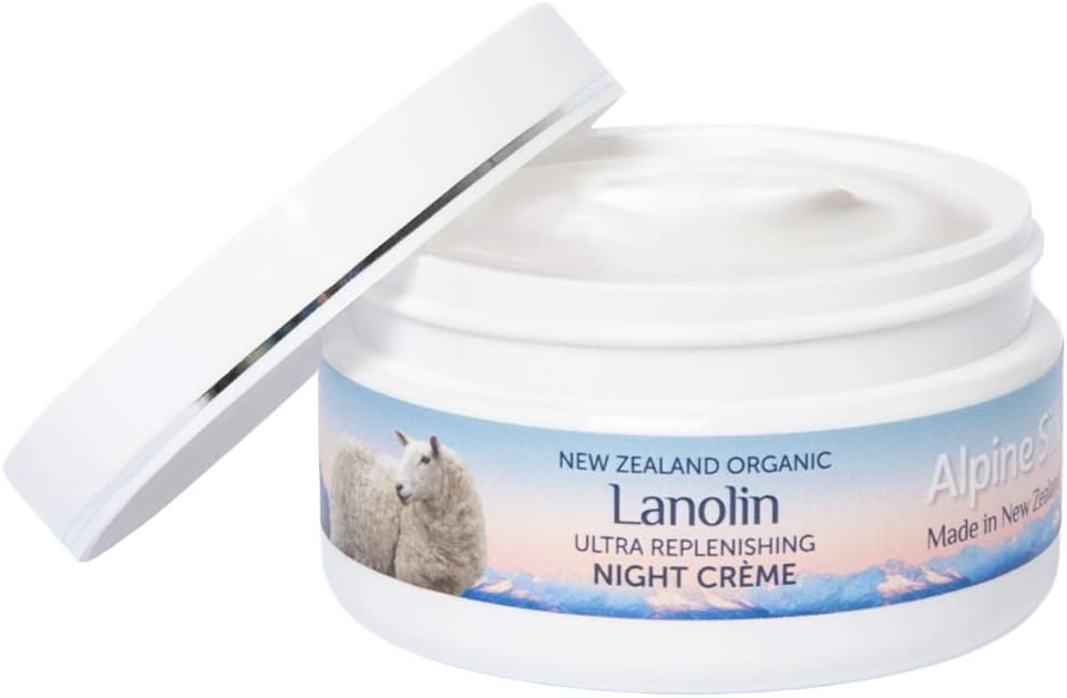 Organic Lanolin Ultra Replenishing Night Cream 100 Grams (1 pot)