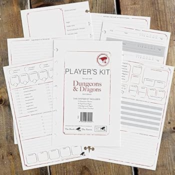 Loose Leaf Campaign Diary Player's Kit: Dungeons & Dragons 5th Edition Book